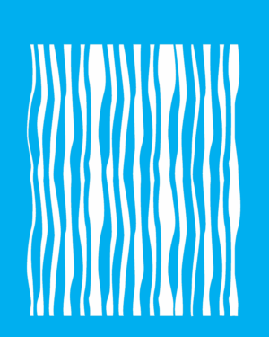 Stencil OPA 1451 - Nó de Madeira II - 20 x 25cm