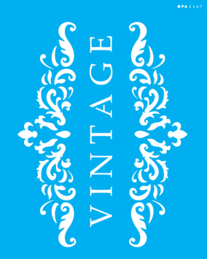 Stencil OPA 2467 - Palavras VIntage - 20 x 25cm