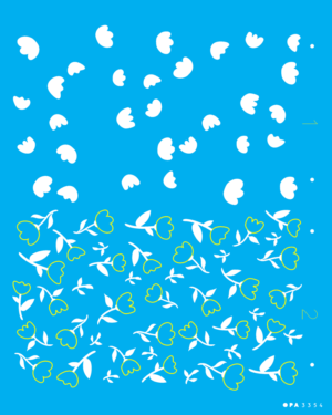 Stencil OPA 3354 - Estamparia Flores Micro I - 20 x 25cm