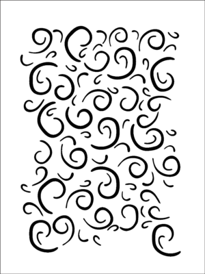 Stencil OPA 0164 - Estamparia Carnaval - 15 x 20cm