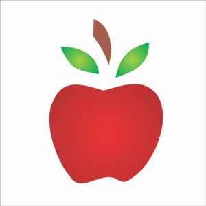 Stencil OPA 0213 - Feirinha Frutas Maçã II - 10 x 10cm