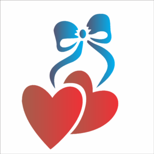 Stencil OPA 0214 - Laço Coração - 10 x 10cm