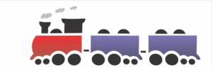 Stencil OPA 0712 - Trem II - 10 x 30cm