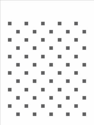 Stencil OPA 0745 - Quadrados Micro - 15 x 20cm