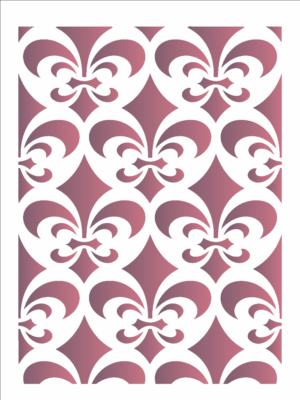 Stencil OPA 1215 - Estamparia Ponta de Lança - 15 x 20cm