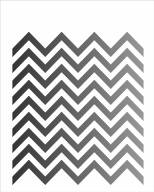 Stencil OPA 1244 - Estamparia Chevron - 20 x 25cm