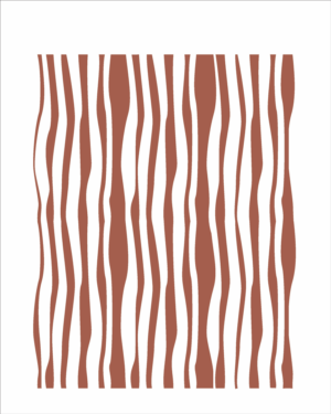 Stencil OPA 1451 - Nó de Madeira II - 20 x 25cm