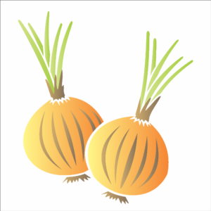 Stencil OPA 1744 - Cebola - 14x14cm Duplo