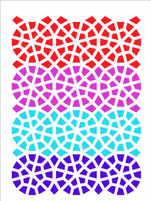 Stencil OPA 2350 - Estamparia VItral I - 15 x 20cm