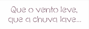 Stencil OPA 2430 - Frase Que O Vento Leve - 10 x 30cm