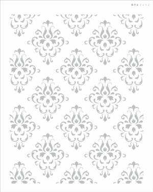 Stencil OPA 2452 - Estamparia Arabesco I - 20 x 25cm