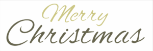 Stencil OPA 2545 - Frase Merry Christmas II - 10 x 30cm