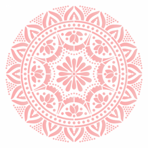 Stencil OPA 2596 - Mandala Renda I - 30.5 x 30.5cm