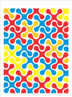 Stencil OPA 2699 - Estamparia Quebra-Cabeça II - 15 x 20cm