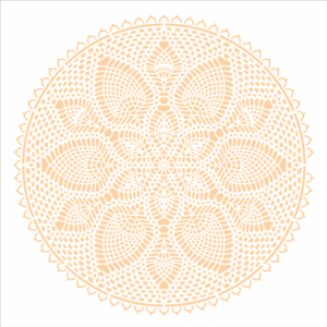 Stencil OPA 2731 - Mandala Renda III - 30.5 x 30.5cm