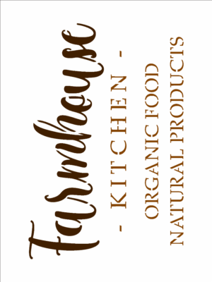 Stencil OPA 2937 - Farmhouse Kitchen - 15 x 20cm