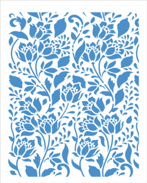Stencil OPA 2968 - Estamparia Flores Bauer e Ramos - 20 x 25cm