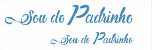 Stencil OPA 2992 - Frase Sou do Padrinho - 10 x 30cm