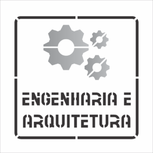 Stencil OPA 3091 - Profissoes Engenharia - 14 x 14cm