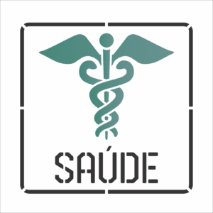 Stencil OPA 3093 - Profissoes Saúde - 14 x 14cm