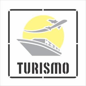 Stencil OPA 3109 - Profissoes Turismo - 14 x 14cm