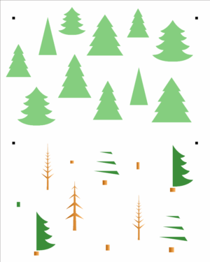 Stencil OPA 3149 - Estamparia Pinheiros I - 20 x 25cm