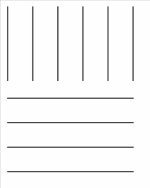 Stencil OPA 3207 - Estamparia Grid - 20 x 25cm