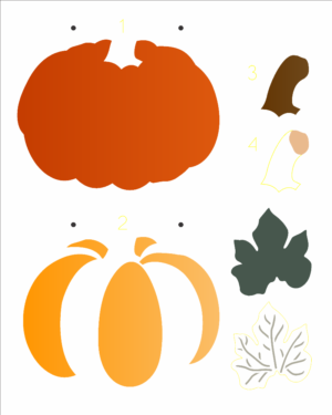 Stencil OPA 3215 - Pdbrasil Abóboras - 20 x 25cm