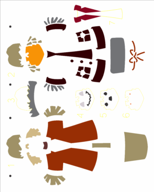 Stencil OPA 3237 - Pdbrasil Espantalho II - 20 x 25cm