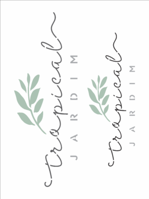 Stencil OPA 3312 - Palavras Tropical Jardim - 15 x 20cm