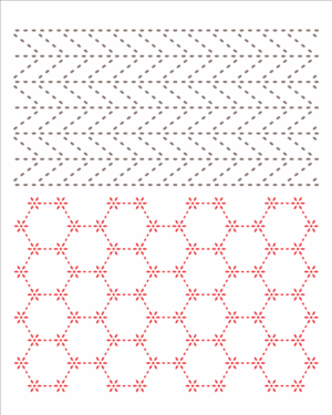 Stencil OPA 3316 - Estamparia Pontilhado I - 20 x 25cm