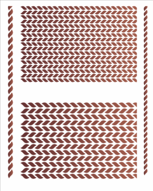 Stencil OPA 3337 - Pdbrasil Tricô - 20 x 25cm