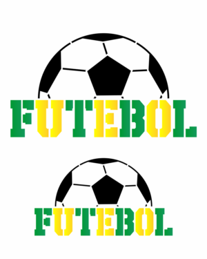 Stencil OPA 3517 - Esporte Futebol  - 20 x 25cm