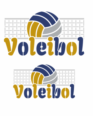 Stencil OPA 3518 - Esporte Voleibol  - 20 x 25cm