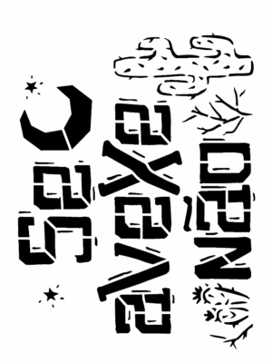 Stencil OPA 3651 - Cultura Cordel - 15 x 20cm