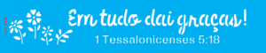 Stencil OPA 3750 - Religião Frases - Em tudo dai graças - 06 x 30cm
