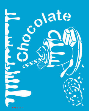 Stencil OPA 3777 - Culinária Xícara De Chocolate - 20 x 25cm