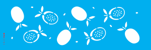 Stencil OPA 3785 - Feirinha Estamparia Frutas Maracujás - 10x30 cm