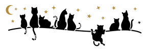 Stencil OPA 3787 - Pet Gatinhos no Muro - 10x30 cm