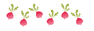 Stencil OPA 3806 - Feirinha Legumes Rabanetes - 10x30 cm