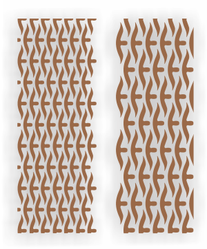 Stencil Opa 3850 - Trama Cestaria - 20x25cm