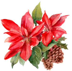 Transfer OPA 3858 - Flor Bico De Papagaio - 10x10 cm