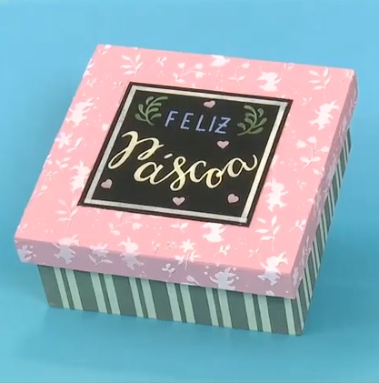 Stencil OPA 2820 - Feliz Páscoa I - 10 x 10cm  |  Stencil OPA 2827 - Estamparia Coelhos I - 14 x 14cm